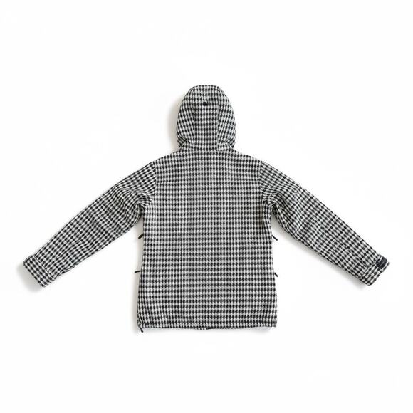 ROXY 5000 Size XS LimitedEdition Snow Jacket With Faux Fur Trim Hood Checkered - Picture 3 of 13